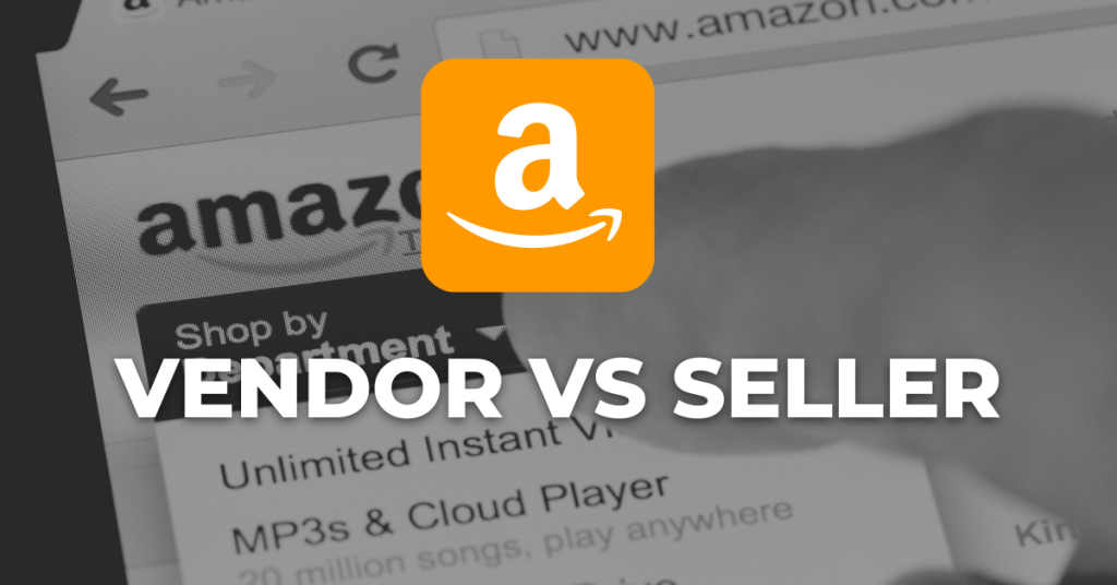 amazon seller vendor differenze
